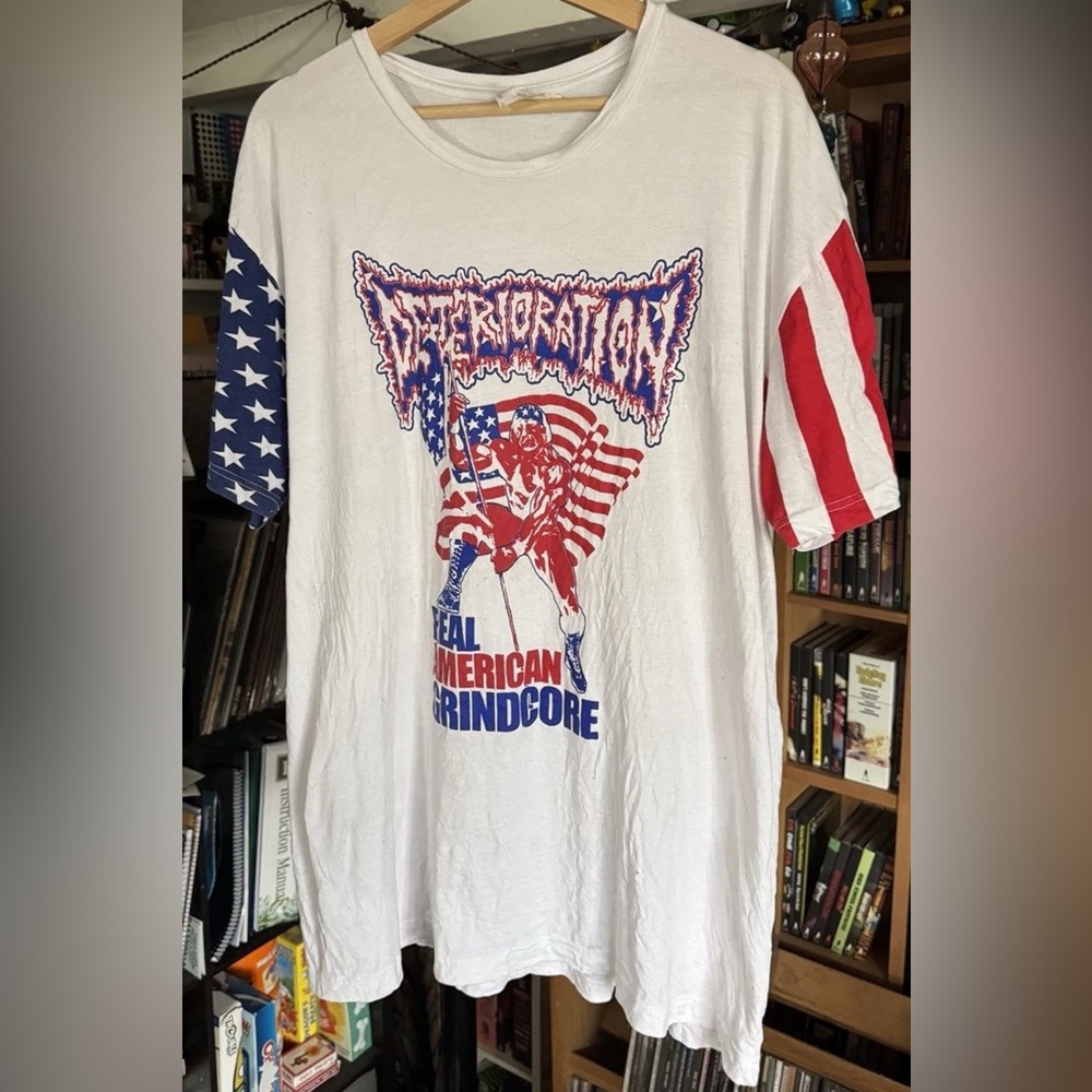 Deterioration Real American Grindcore XL Shirt On Code Five Grindcore Wrestling